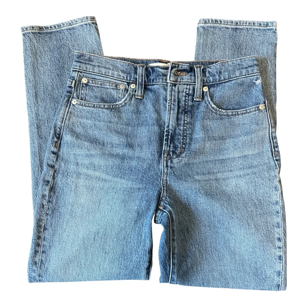 Madewell Women The Perfect Vintage Medium Wash Jean Size 26 - Picture 4 of 6